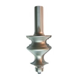 156R8-51 Edge Forming Bit 2 Flute 1/8" & 1/4" Radius 1-5/8" Cutting Height 1/2" Shank