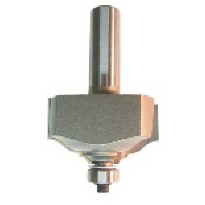156R8-60 Edge Forming Bit 2 Flute 1/4" & 1" Cutting Height 1/2" Shank