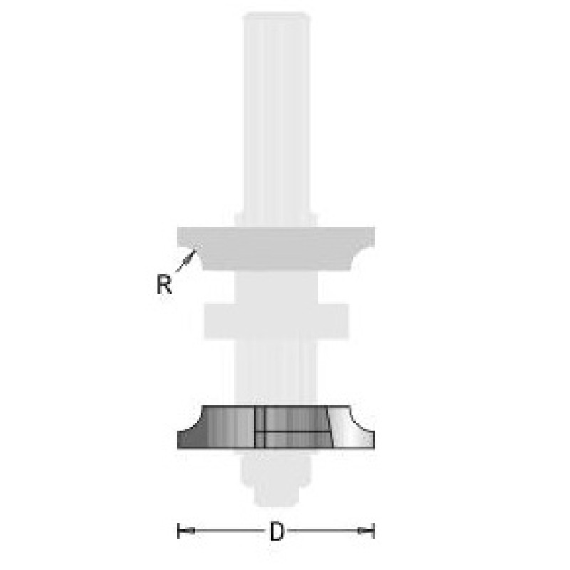 1580640 Lower Cutter R=1/4