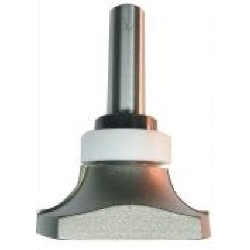 159R8-12 Bit for Solid Surface Inverted Round Over Bit 2 Flute 1/2" Radius 1/2" Shank
