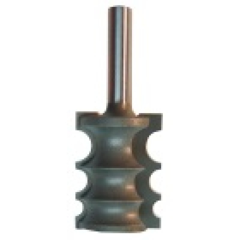 161R4-22 Variable-beading Bit 2 Flute 5/32"& 1/8" & 5/64" Radius 1/4" Shank