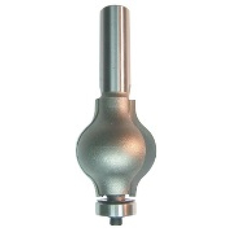 166R8-32 Handrail Bit 2 Flute 1-1/2" Cutting Height 1/2" Shank