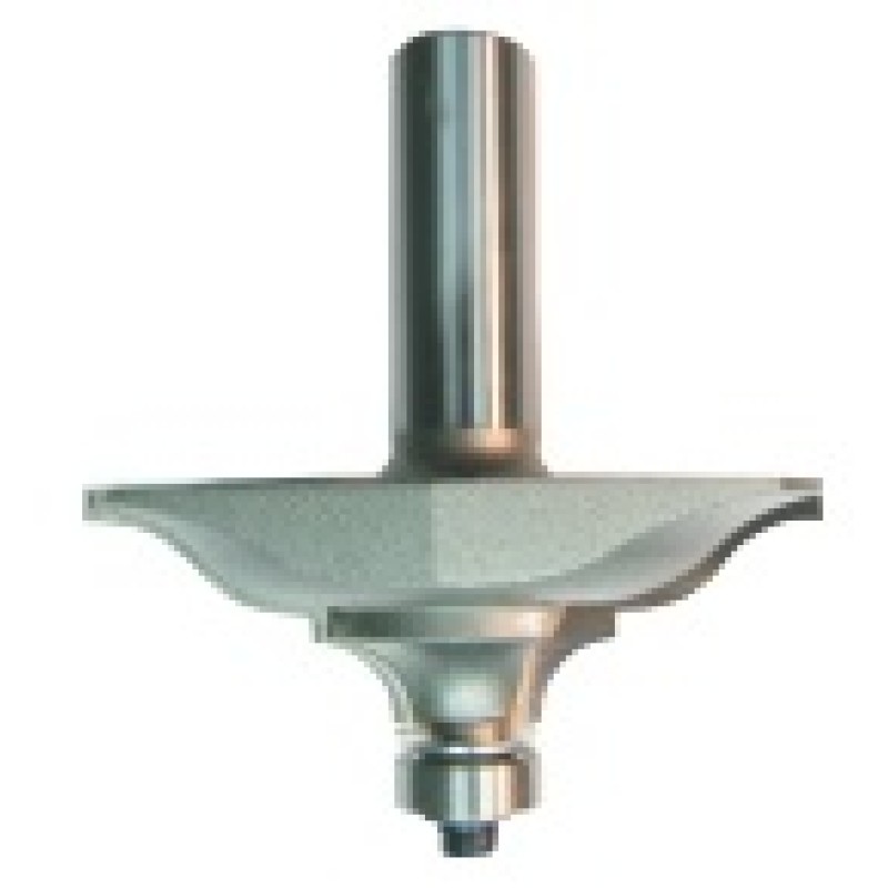 166R8-63 Handrail Bit 2 Flute 1/4" Radius 25/32" Cutting Height 1/2" Shank