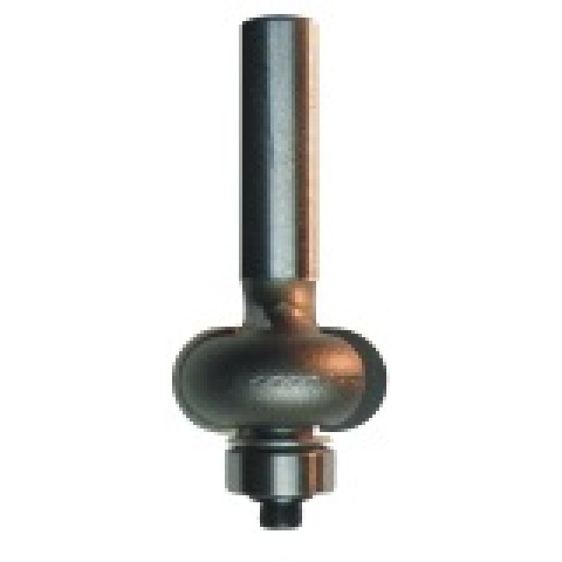 169R4-4 Convex Beading Bit 2 Flute 5/32" Radius 1/4" Shank