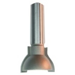 171R4-28 Sash Bar Joint Bit 2 Flute 3/4" Cutting Height 11/16" Radius 1/4" Shank