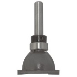 173R4-30 Ovolo Canoe Bit 2 Flute 5/8" & 1/2" Cutting Height 11/16" Radius 1/4" Shank