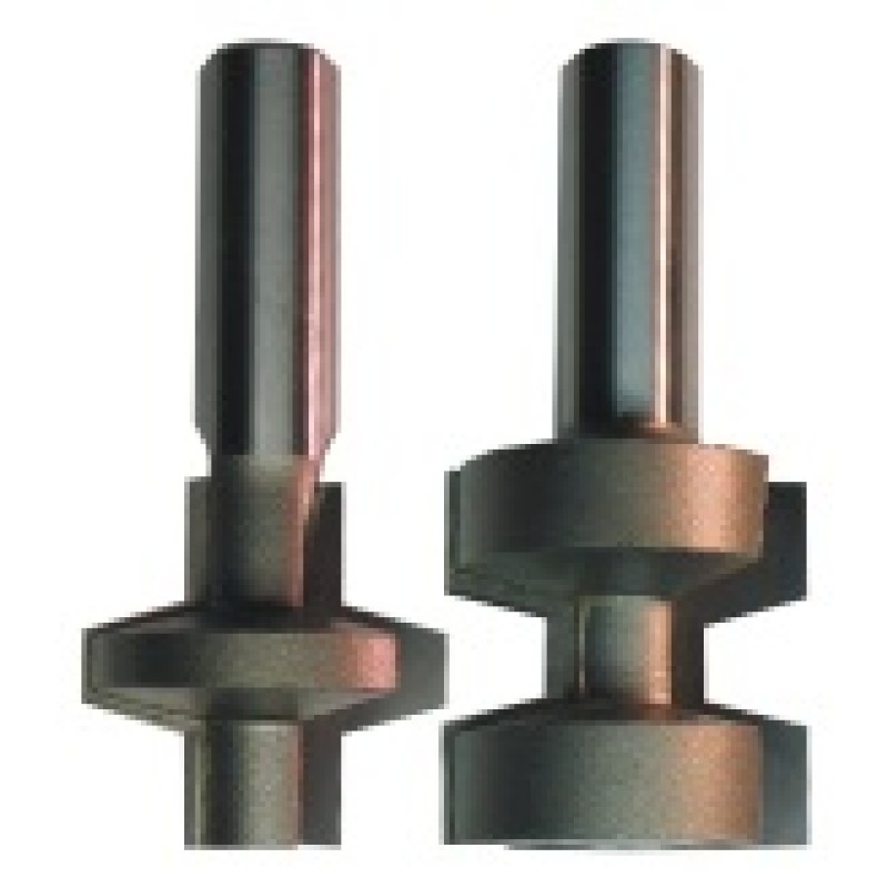 189R Bevel Glue Joint Bit Set 2 Flute 2 Pieces