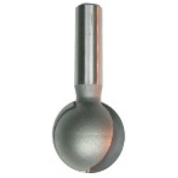 190R8-12 Ball Grooving Bit 2 Flute 1/2" Diameter 1/2" Shank