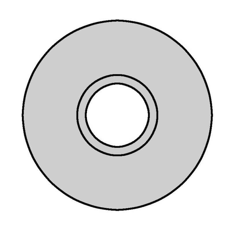 3000400 Convex Insert Knife 3mm Radius Dimar 3000400