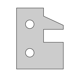 Insert Knife  30x 23 X 2 Dimar 3145004