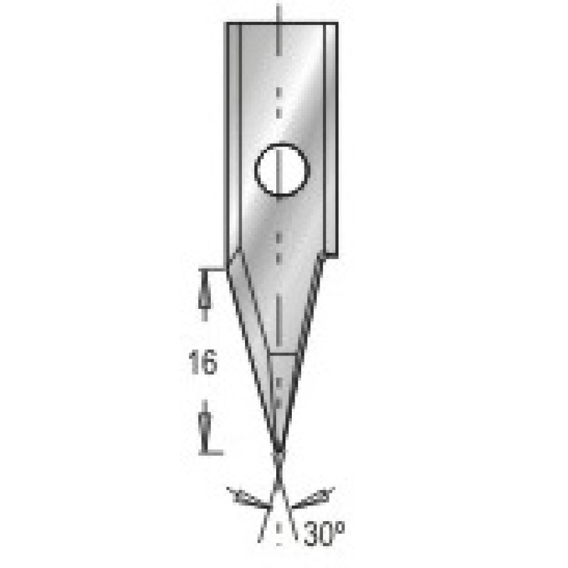 3185005 Engraving Insert Knife V-groove 30°