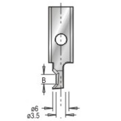 3185012 Insert Knife Cutting and Chamfering 3.6mm