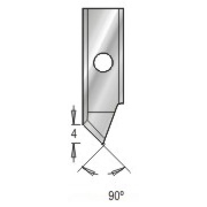 3185017 Engraving Insert Knife V-groove 90°