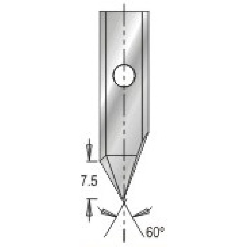 3185022 Engraving Insert Knife V-groove 60°