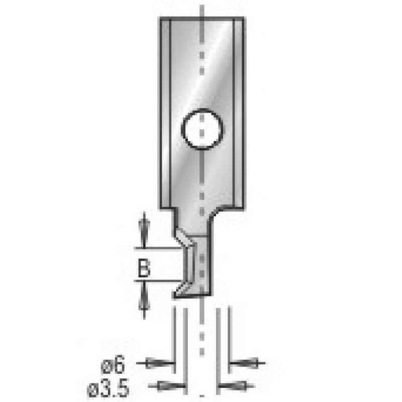 3185037 Insert Knife Cutting and Chamfering 1.8mm