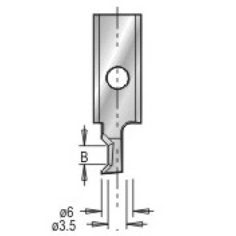 3185044 Insert Knife Cutting and Chamfering 5.5mm