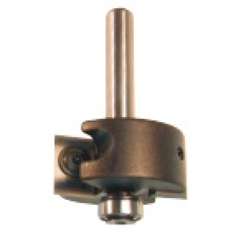 4R4-28 Rabbeting Bit 2 Flute 33/64" Cutting Height 3/8" Depth 1/4" Shank
