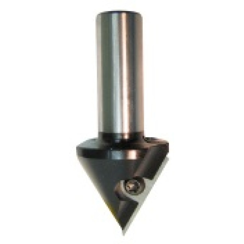 5R8-30S V Grooving Bit 1 Flute 11/16" Cutting Length 1/2" Shank 30° Angle