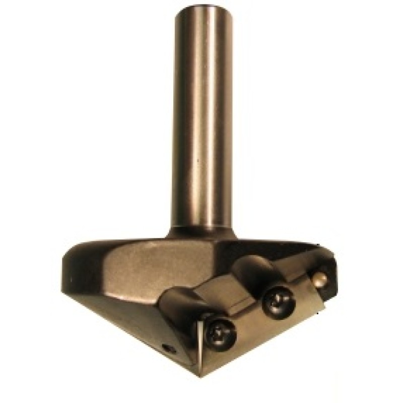 5R8-60 V Grooving Bit 1 Flute 1-3/16" Cutting Length 1/2" Shank 60º Angle