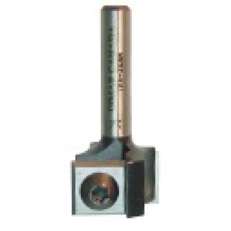 7R4-22AM Replaceable 2 Flute Flush Bit 22mm Diameter 12mm Length 1/4" Shank L12 Knife