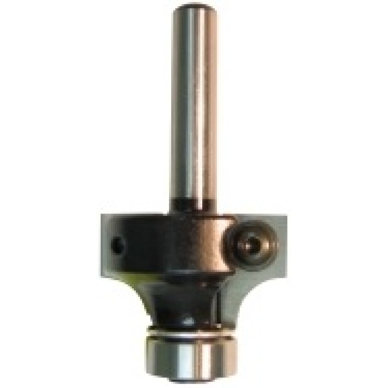 9R4-6M Round Over Bit 2 Flute 6mm Radius 1/4" Shank 3109326 Knife