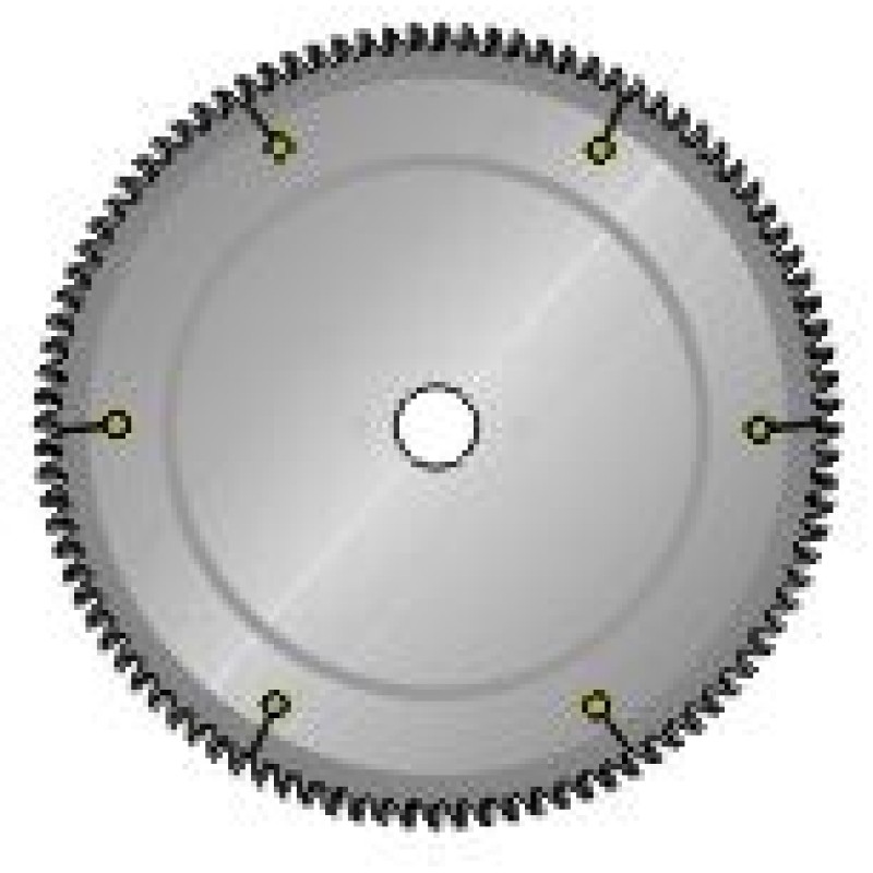 Dimar Nova 10" x 80 Tooth Hi-ATB Melamine 3.2mm Kerf 5/8" bore