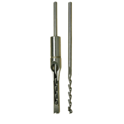 Mortising Chisel and Drill Bit Set 3/4" Diameter