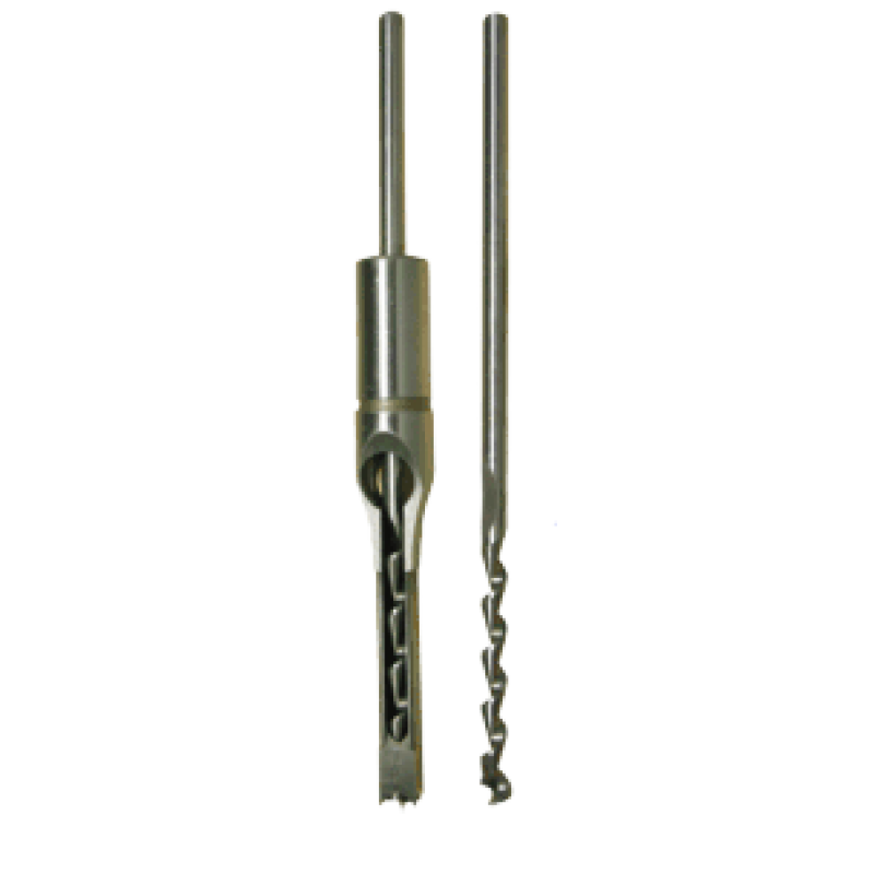 Mortising Chisel and Drill Bit Set 1/2" Diameter 