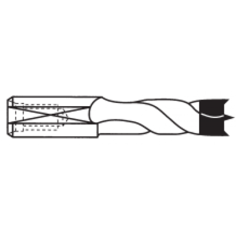 Brad Point Dowel Drill Bit 5mm Diameter 70mm Long LH  Proline Series