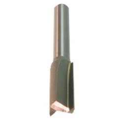 B412 Straight Plunge Bit 2 Flute 3/4" Cutting Height 1/4" Shank