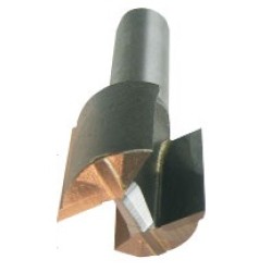 B810 Straight Plunge Bit 2 Flute 1-1/4" Cutting Height 1/2" Shank