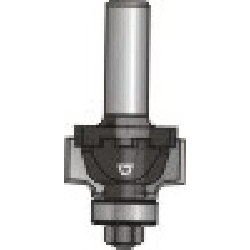  N4-A03 Rounding Over Bit Type A 2 Flute 1/8" Radius 1/4" Shank A03 Blade