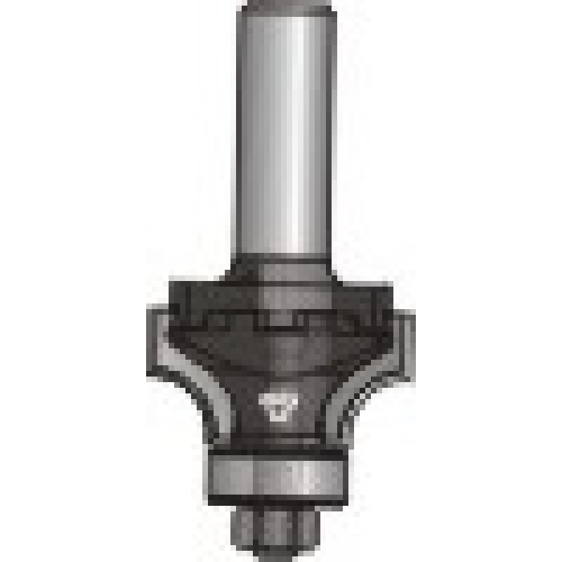  N4-A05 Round Over Bit Type Multi Profile System A 1/4" Radius 1/4" Shank A05 Blade