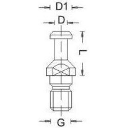 N650015 Pullstud M12 - Cms