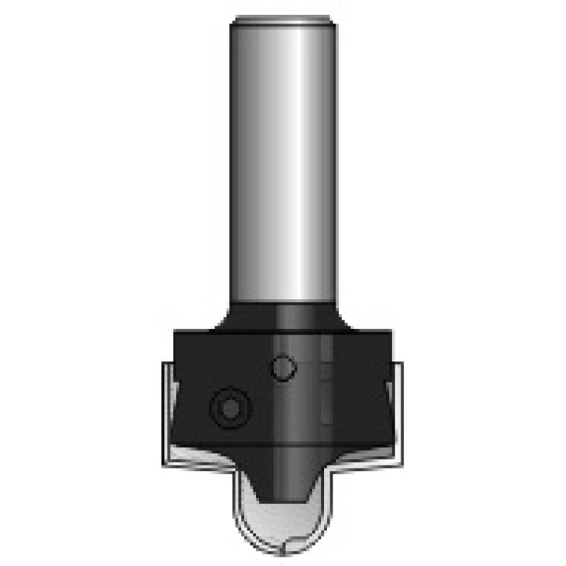 N4-B53 Core Box Bit System B 2 Flute Multi Profile System 1/4" Radius 1/4" Shank