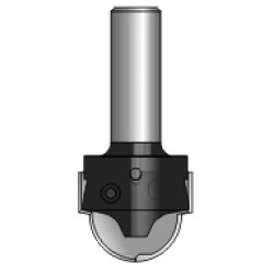 N8-B54 Core Box Bit Type B Multi Profile System 1/2" Radius 1/2" Shank