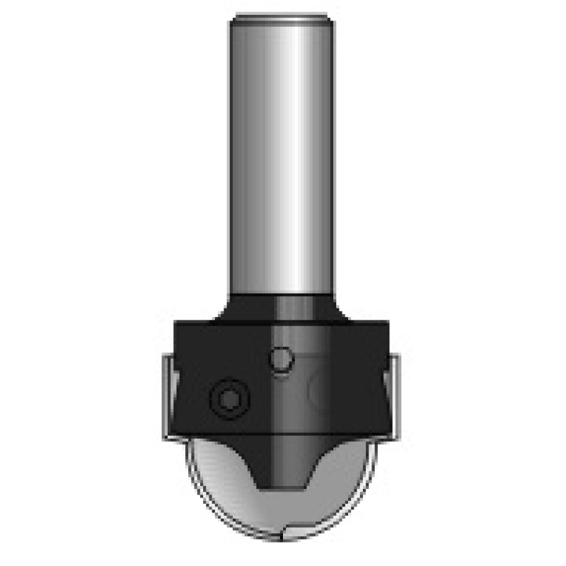 N8-B54 Core Box Bit Type B Multi Profile System 1/2" Radius 1/2" Shank