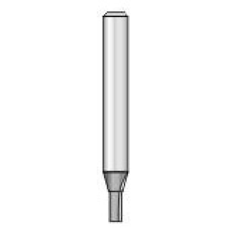 SCR4-6B Straight Bit 2 Flute 1/4" Diameter 3/4" Cutting Height 1/4" Shank