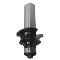 T12-113 Tambour Roman Ogee Bit 1-1/8" Diameter 1/2" Shank