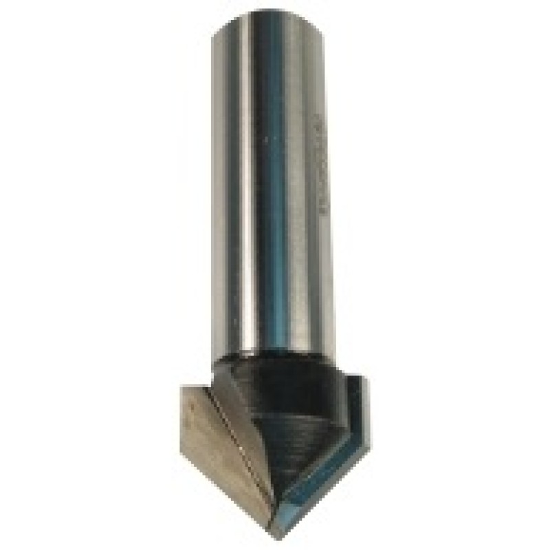 WP105812 Woodpecker V-groove 2 Flute 1/2" Diameter 1/2" Depth 1/2" Shank 90° Angle