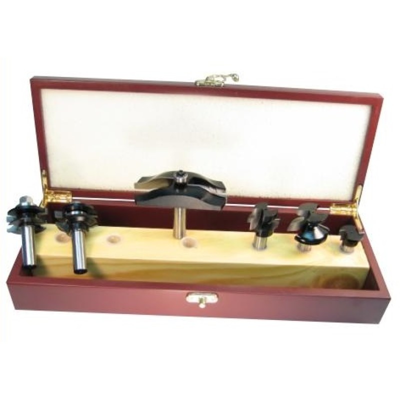 WP-SET-6 Woodpecker 6 Piece Cabinet Door Set 2 Flute