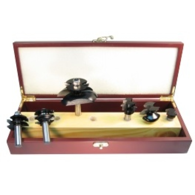 WP-SET-6BC Woodpecker 6 Piece Cabinet Door Set 2 Flute