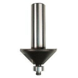 WP102845 Woodpecker Bevel Trim Bit 2 Flute 1/2" Cutting Height 1/2" Shank 45° Angle