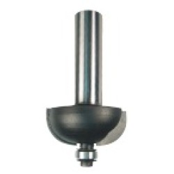 WP112810 Woodpecker Cove Bit 2 Flute 3/8" Radius 1/2" Shank