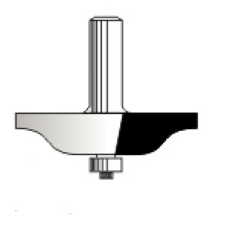 WP126869 Woodpecker Ogee Fillet Bit 2 Flute