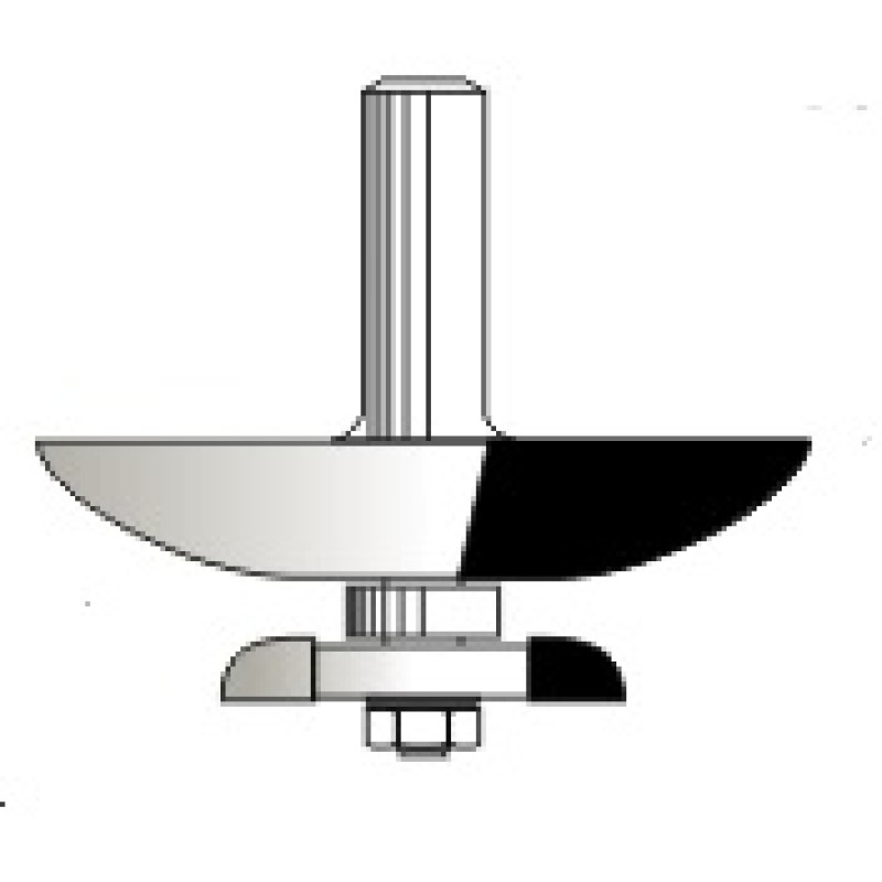 WP126886BC Woodpecker Cabinet Door Set 2 Flute