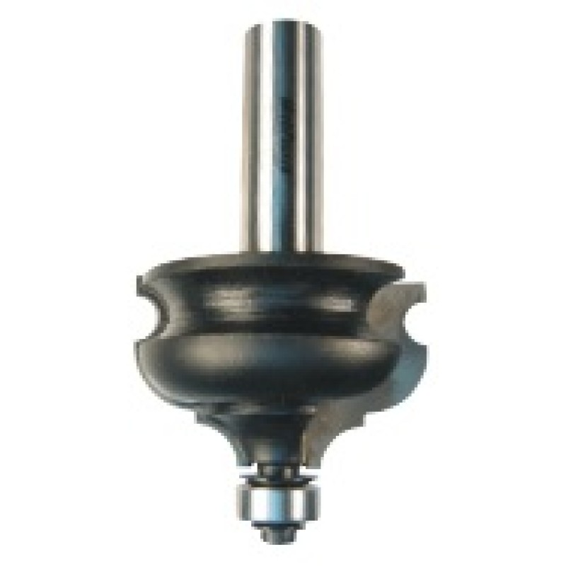 WP167842 Woodpecker Moulding Bit 2 Flute 1/2" & 3/8" & 1/8" Radius 1-1/2" Cutting Height 1/2" Shank