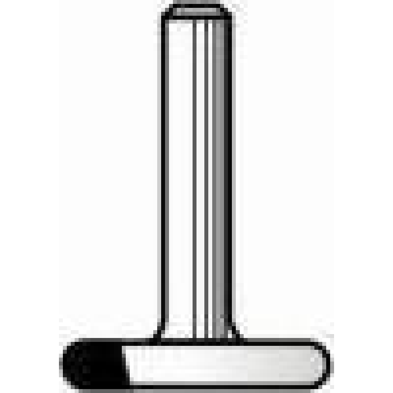 WP16943 Woodpecker Bead & Cove Canoe Bit 2 Flute 1/4" Cutting Height 1/8" Radius 1-1/2" Diameter 1/4" Shank