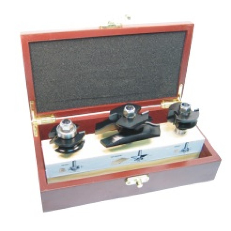 WP242184BC Woodpecker Ogee 3 Piece Cabinet Door Set With Back Cutter 2 Flute