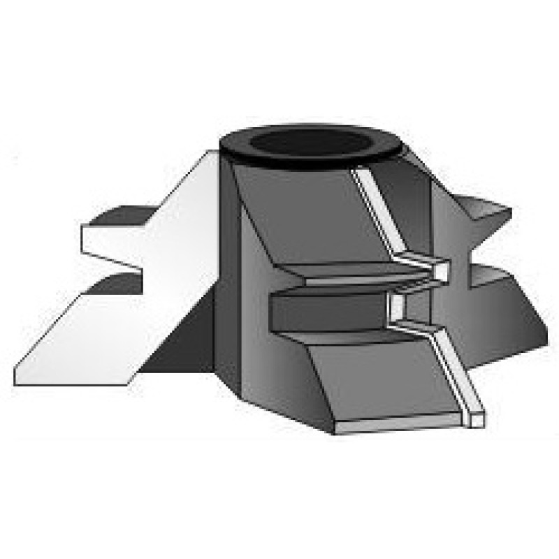 WPC149B Mitre Lock Cutter 3 Wing 1-1/4" Cutting Height 1-1/4" Bore